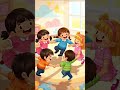 Action Song for Kids | Music &amp; Movement Nursery Rhyme🕺 #shorts #kids #viral #youtube #videos #play
