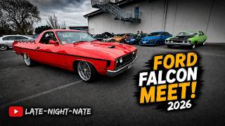 Is this the biggest gathering of Ford Falcon's in NZ? Over 170x Falcon's all in one place!