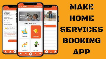 Make services booking app android studio || create services booking app || Make Home service App