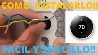 UNBOXING Y INSTALACION DEL Thermostat de Google.. (Nest Learning Thermostat)