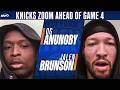 OG Anunoby on NBA All-Defensive Second Team honors, Jalen Brunson talks Knicks' hopes to wrap up ECF