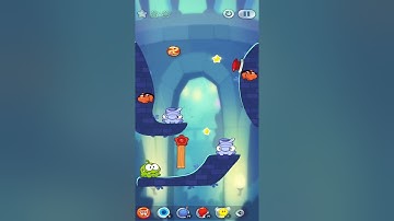Cut the Rope Om Nom Frog Puzzle Games Android Games Walkthrough #373