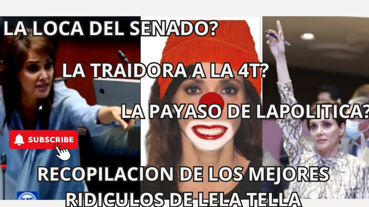 LA LOCA DEL SENADO, PARTE 1, RECOPILACION DE SUS PEORES MOMENTOS EN LA POLÍTICA