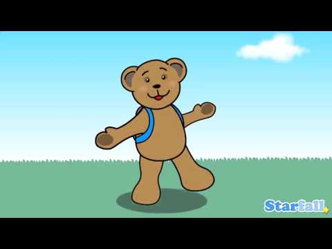 Teddy Bear, Teddy Bear — a Starfall™ Movie from Starfall.com