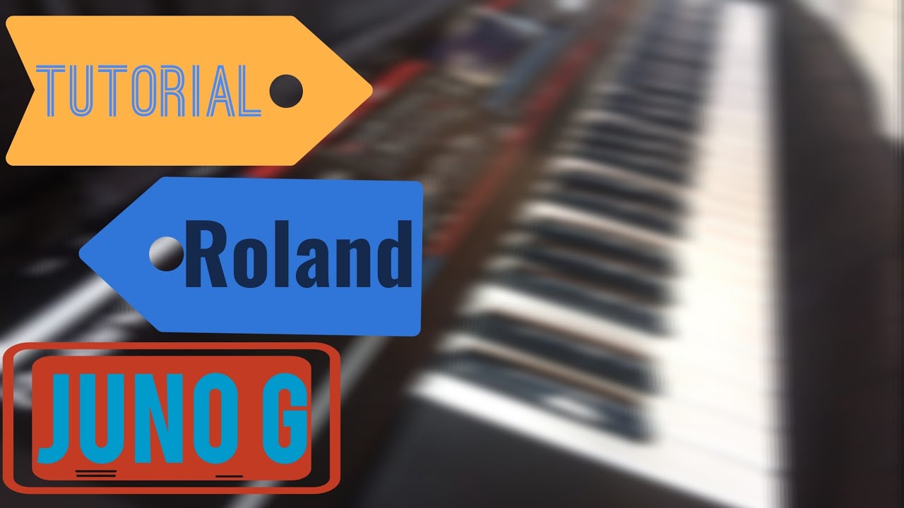 Como colocar sample no teclado Roland Juno G WAV/vinhetas