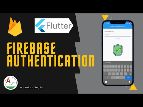 Flutter : Using Firebase Authentication | FlutterFire | Flutter Coding