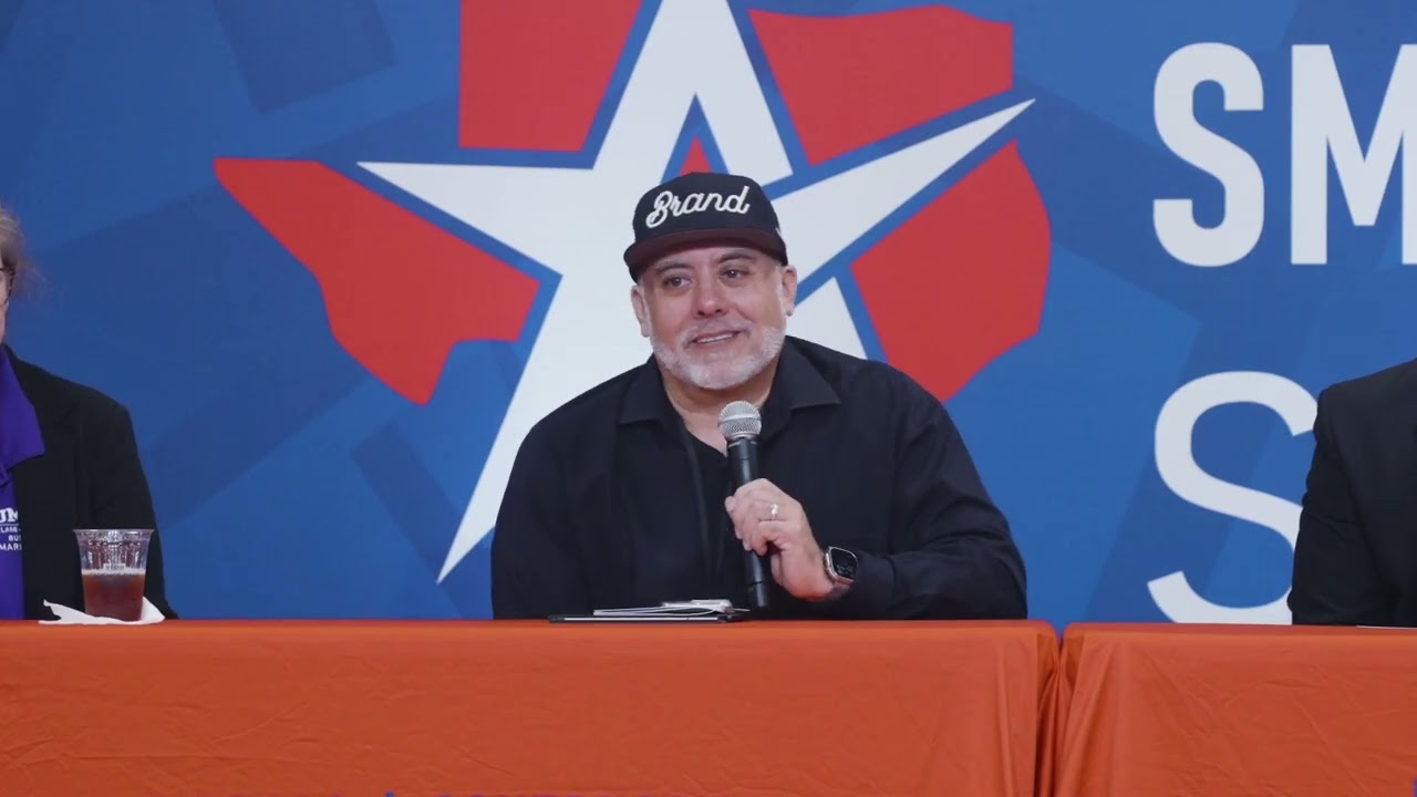 John Ciaburri at the Governor’s Small Business Summit in Belton