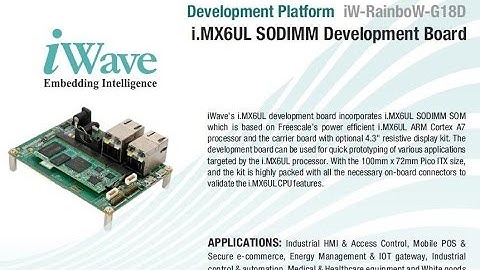 i.MX6 Ultra Lite Development Platform - Getting Started