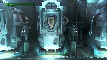 Fallout 4 playthrough part 2 - Waking up from a long sleep (nuclear explosion + first enemy)