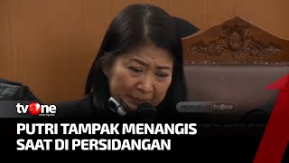 Download lagu Momen Putri Candrawathi Tertangkap Kamera Menangis saat Sidang | Kabar Khusus tvOne