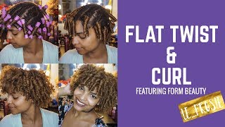 FlatTwist & Curl | BOUNCY & DEFINED | Form Beauty