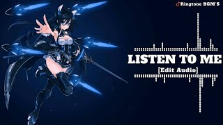 framed - Listen To Me Now Ringtone | TikTok Remix Ringtone | Reels Tone | [Download Link Edit Audio]