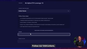 Kraken Futures - How to connect strategy to Kraken Futures