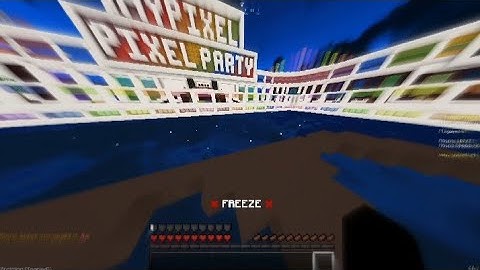 Hypixel Pixel Party Is Fun...