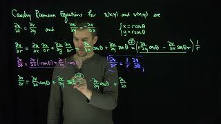 The Cauchy Riemann Equations in Polar Coordinates
