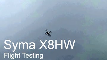 Syma X8HW - Test Flight (Courtersy of Banggood)