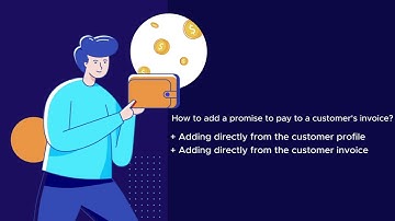 How to add a promise to pay to a customer