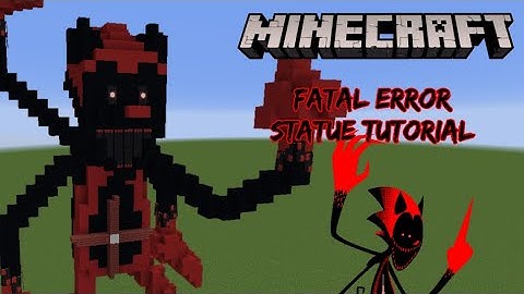 Minecraft One-Shot Tutorial: Fatal Error Statue