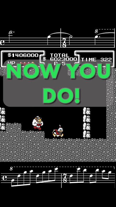 THE MOON (intro is in 15/8) - Duck Tales [NES] #videogamemusic