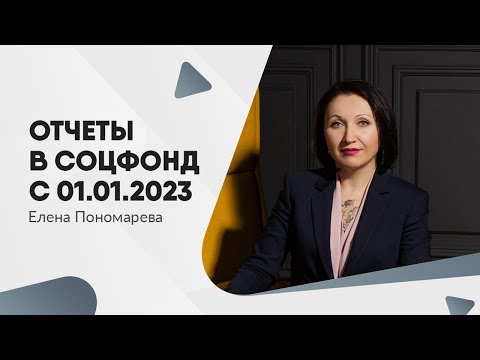 Новые отчеты с 01.01.2023 - Елена Пономарева