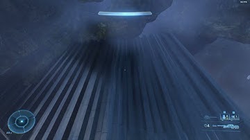 Exploring under Halo Infinites Map