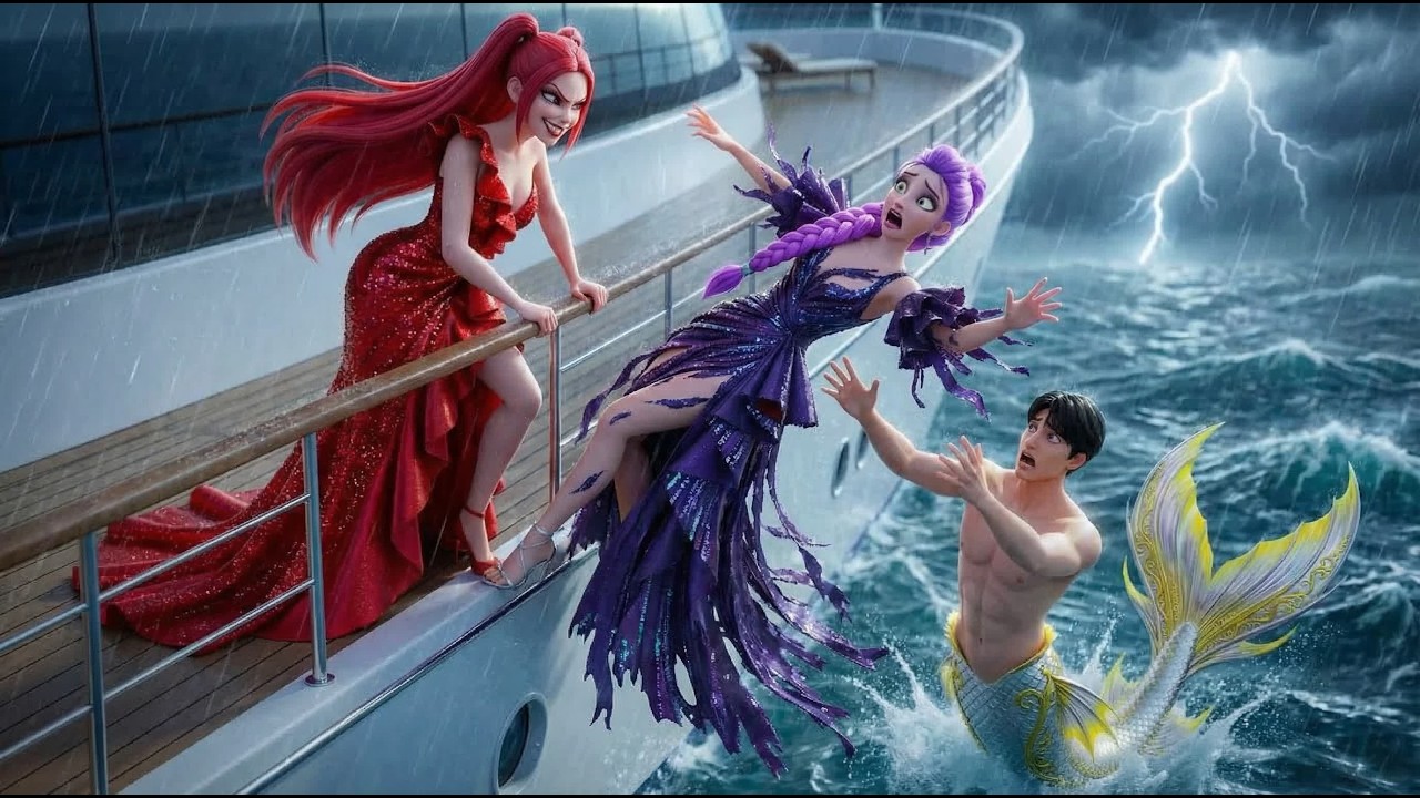 Rescuing Rumi From Mira’s Evil Plot! Merman Jinu To The Rescue 🧜‍♂️💔 | KPOP Demon Hunters