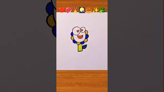 Colorful drawing #shorts #viral #drawing #youtubeshorts #shortsfeed #drawing #art