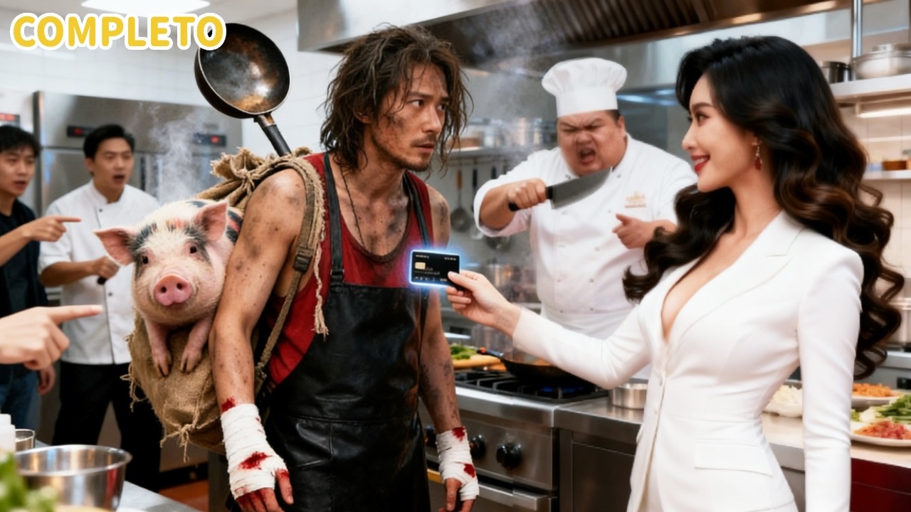 La hermosa CEO rechaza a 888 chefs famosos y gasta un millón para contratar a un chico pobre.