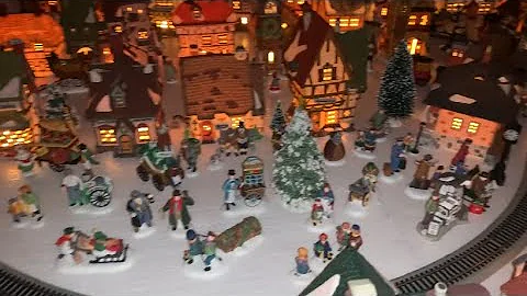 Dickens Village Christmas Story by Cynthia M.