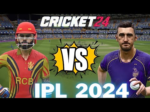 Kohli Vs Starc In Ipl 2024 - Rcb Vs Kkr - Cricket 24 - YouTube