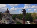 Съемки города Кировоград, Украина с воздуха.