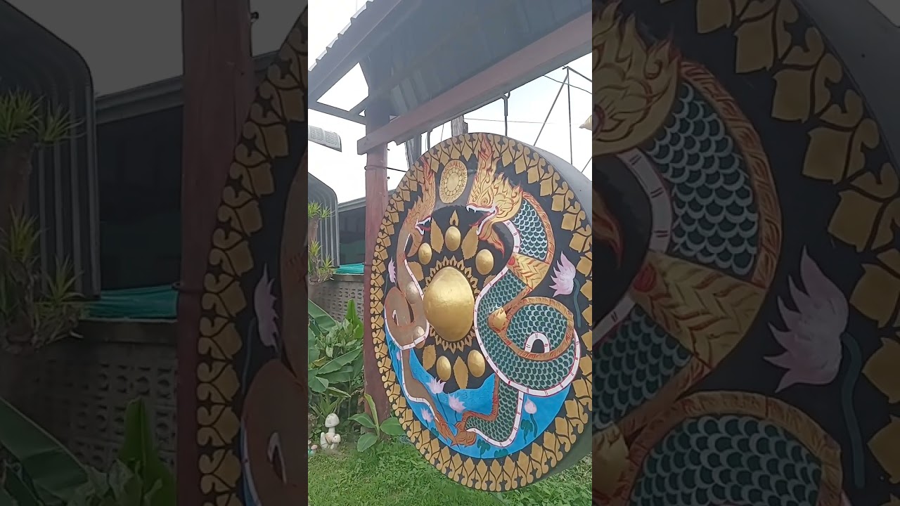 handmade gong Thailands number one village that makes hand made beautiful gongs