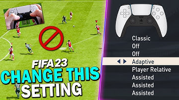 This SETTING is MAKING YOU LOSE in FIFA 23! CHANGE this PLAYER SWITCH SETTING NOW!