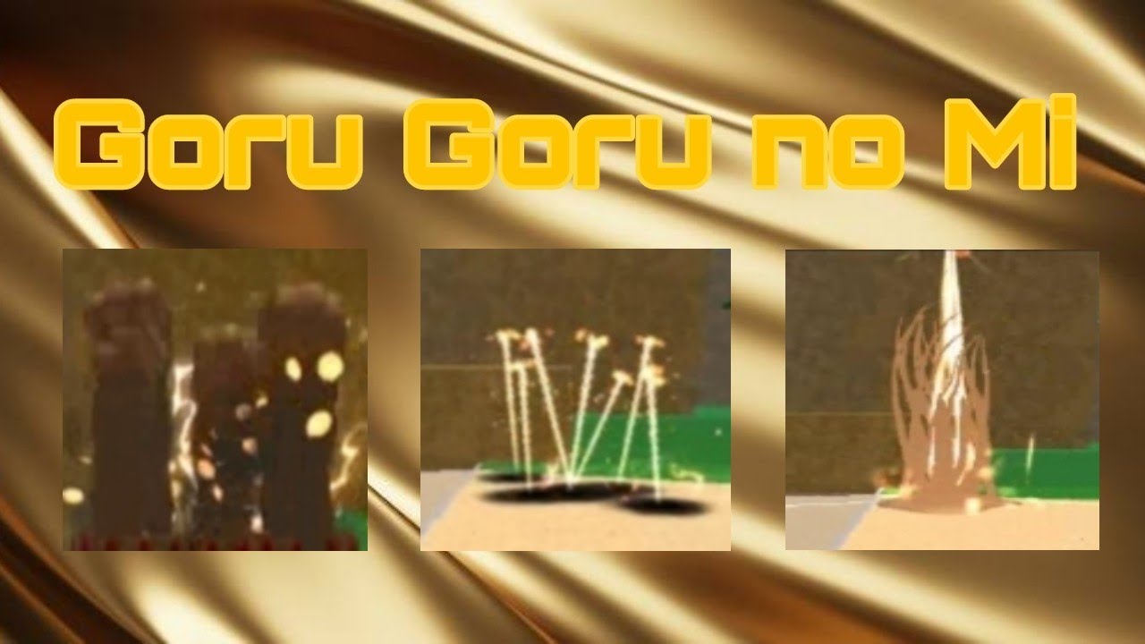 Gold Fruit (King Legacy) Fruit Showcase YouTube