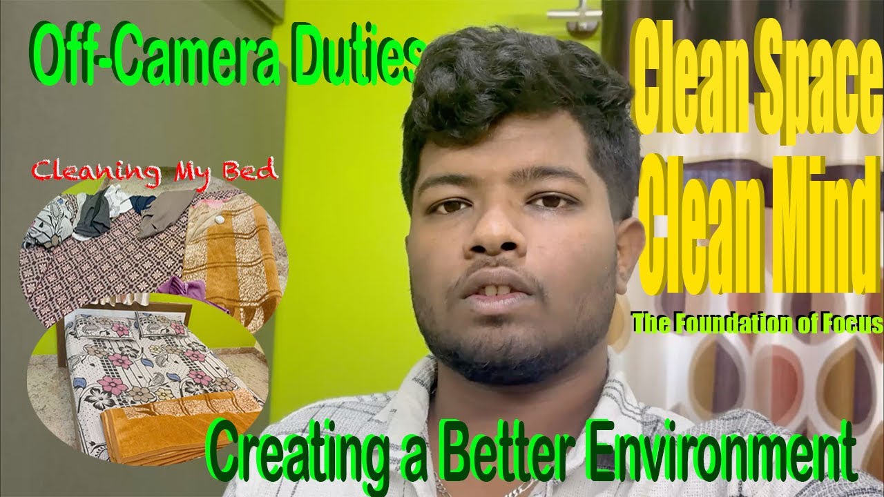 Clean Space, Clean Mind: Resetting My Environment for Focus 🧹✨