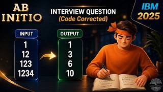 IBM 2025 Aggregate with No Rollup - Abinitio Interview Qs Solved!