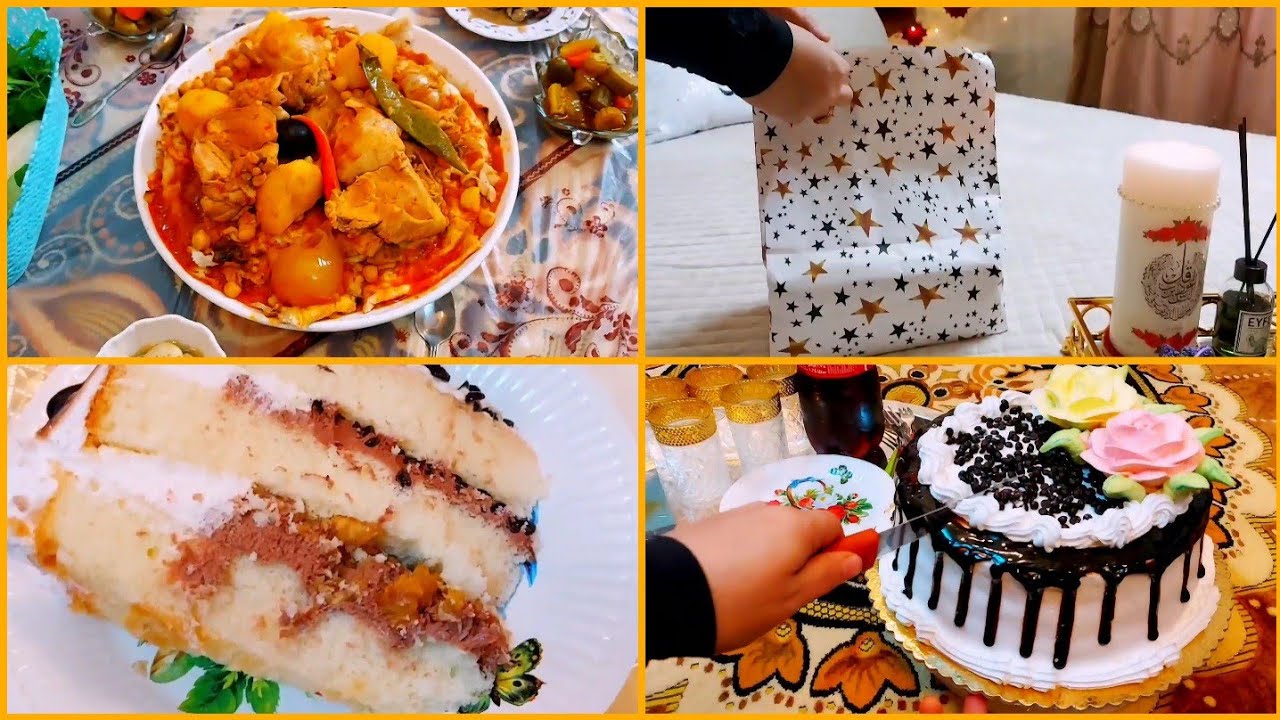 يومياتي طبخ تشريب دجاج🐔/هدايه🎁/تزين كيك🎂