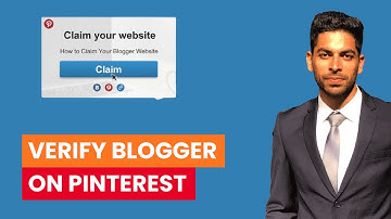 How to Claim Your Blogger Website on Pinterest