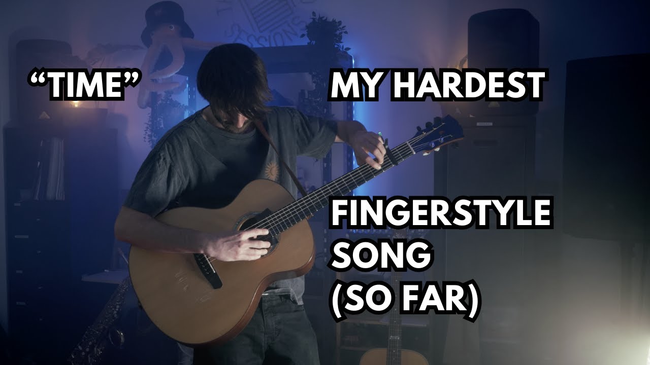 My HARDEST Fingerstyle Song (So Far) - "Time" by Vincent Schmidt ("Ode To Breath" album)