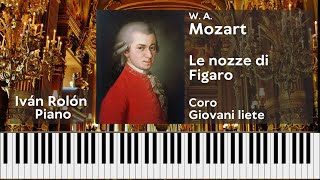 W. A. Mozart, Le nozze di Figaro. Coro: "Giovani liete" (Piano accompaniment)