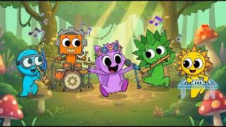 Sprunki Nonstop Funny Dance Party Kids Cartoon Music Video.