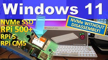 Наконец-то Windows 11 25H2 можно установить на NVMe SSD на Raspberry Pi 500+/5/CM5 без разборки.