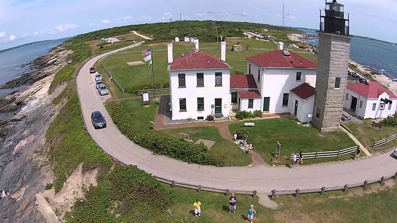 Beavertail Rhode Island Flyover