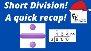 Short Division - A Quick Recap!