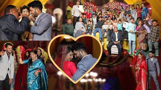 Reception ki shaam thi shaant….............par vlog mein hoga full-on masti ka blast! Stay tuned!"😉🎬