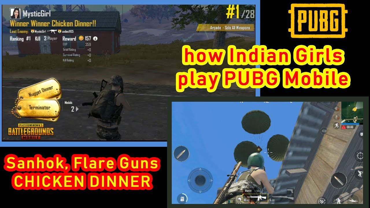 How Indian Girls Play PUBG Mobile - 