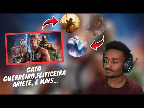 ESSE MELHOR TRAILER QUE VI NOS ULTIMOS TEMPOS - MESTRES DO UNIVERSO (REACT)