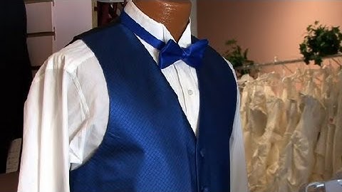 Etiquette for a Tuxedo With a Bow Tie & Vest : Tuxedos 101