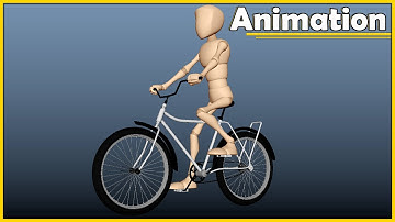 Bicycle Animation in Autodesk Maya 2017