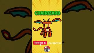 CHAIRIZARD # #pokemon #cocacola2 #drawing #funny